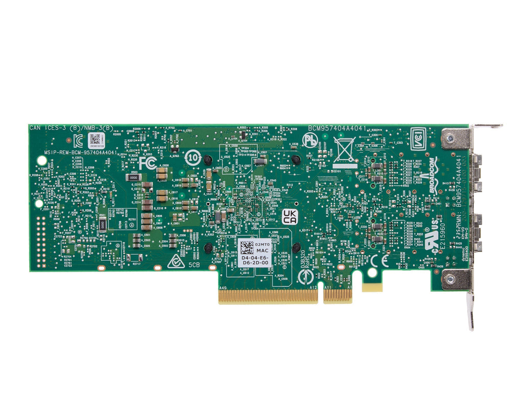 Dell Broadcom 57414 Dual Port 25GB SPF28 Low Profile