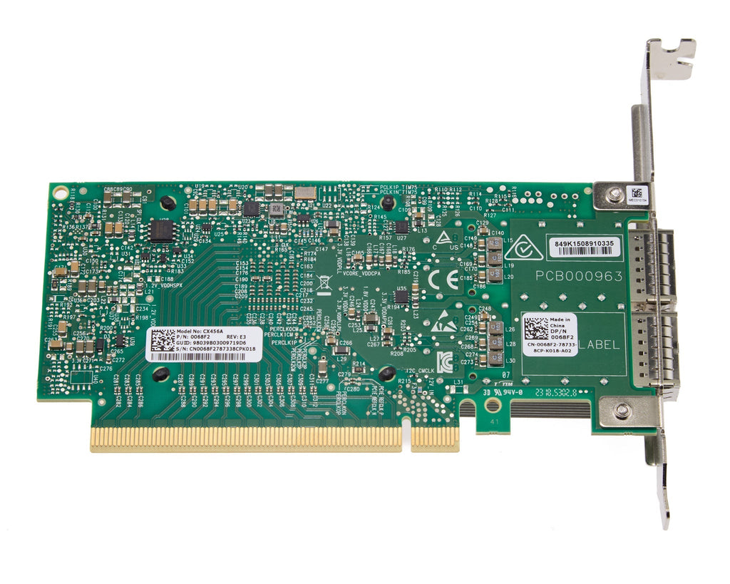 Dell Mellanox CX456A ConnectX-4 Dual Port 100GB QSFP Full Height