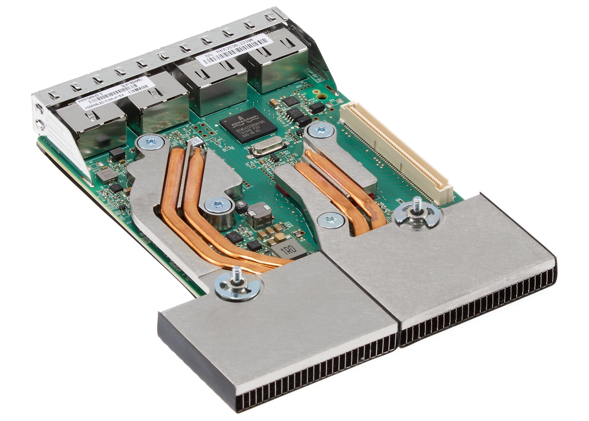 Dell QLogic FastLinQ QL41162HMRJ-DE Quad Port 10GB/1GB RJ45 rNDC