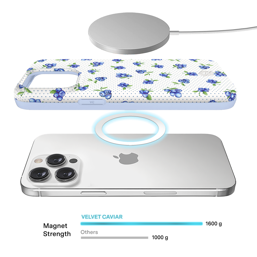 Blueberry Baby iPhone Case