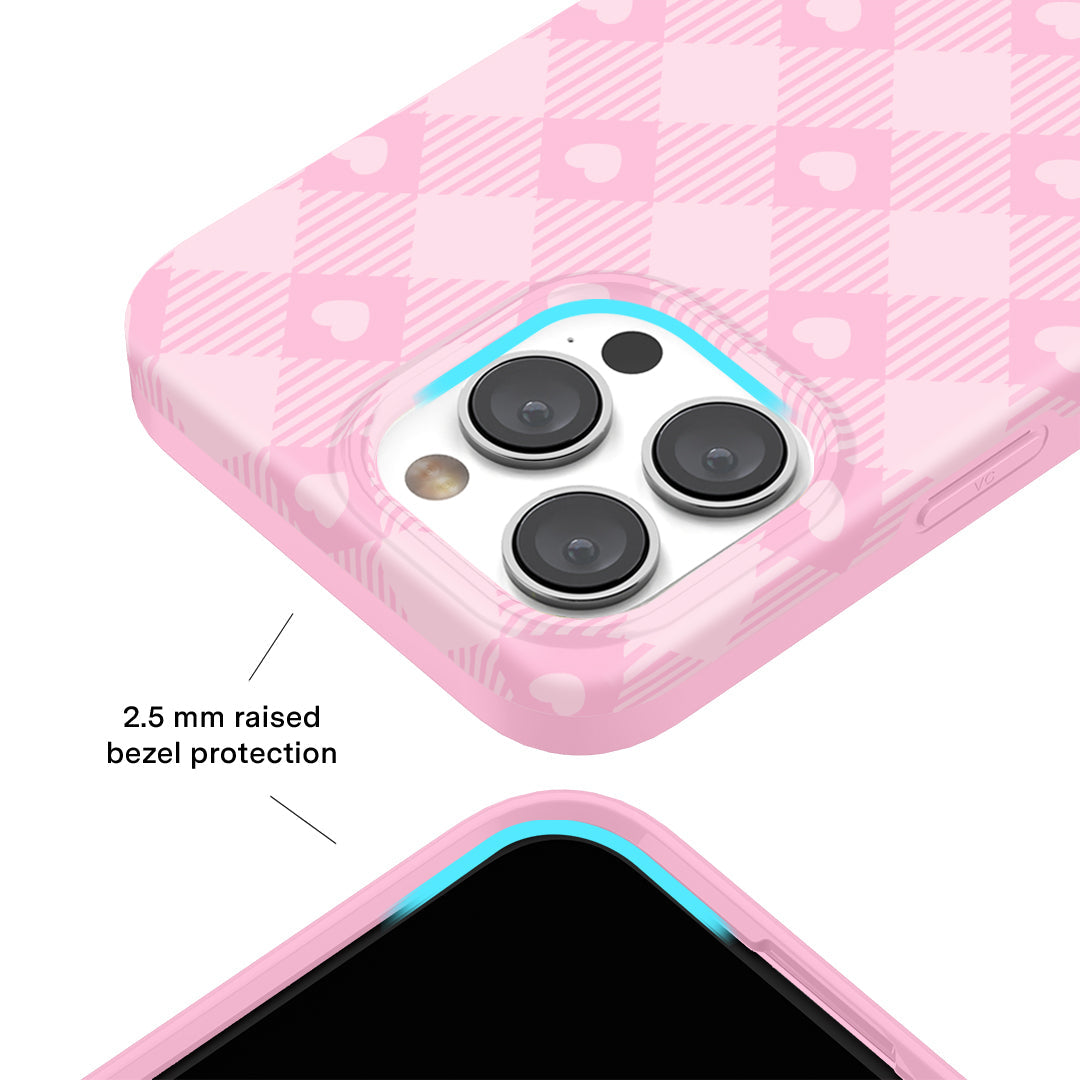 Dolly Pink Gingham iPhone Case