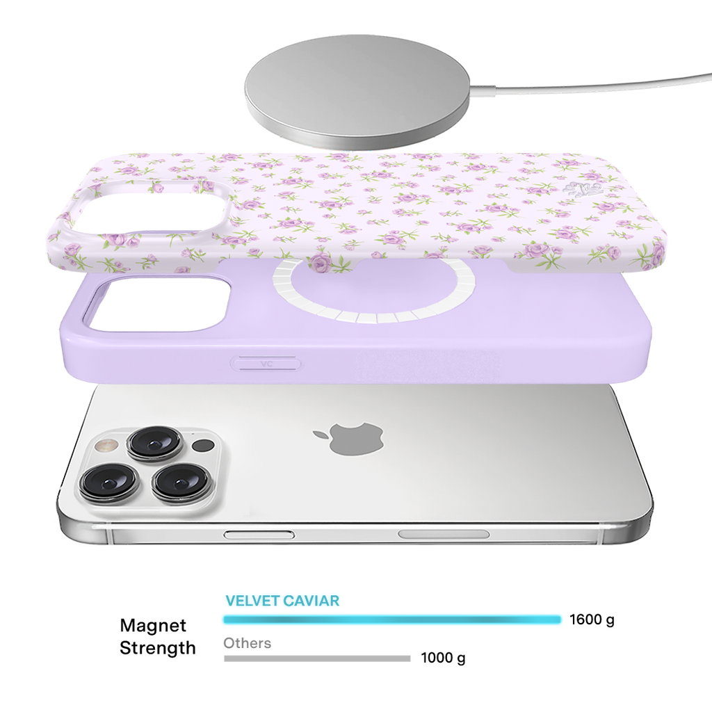 Dainty Lilac Floral iPhone Case