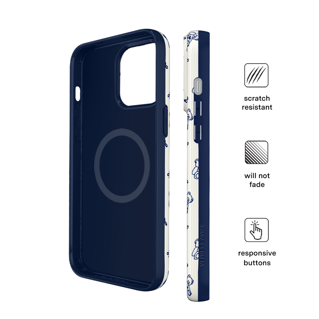 Preppy Teddy iPhone Case