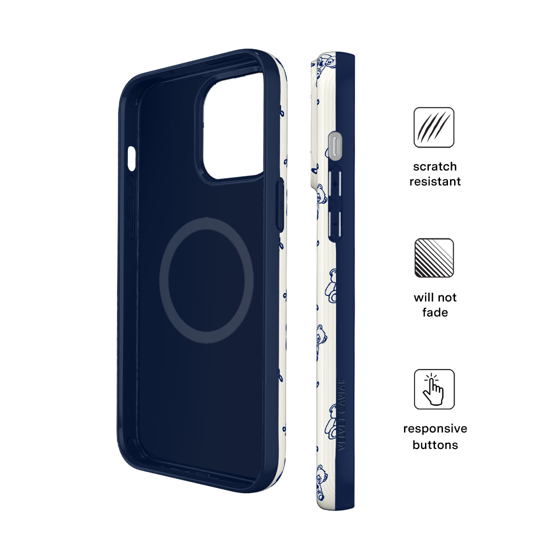 Preppy Teddy iPhone Case
