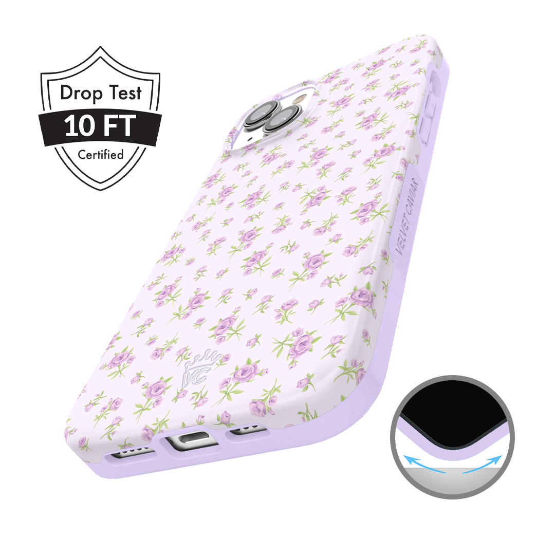 Dainty Lilac Floral iPhone Case