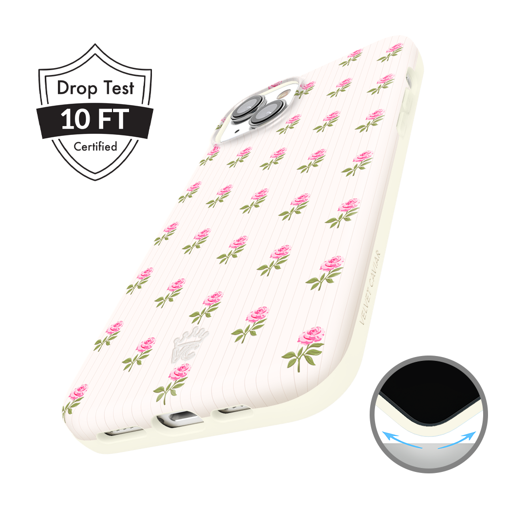 Pink Peony Floral iPhone Case
