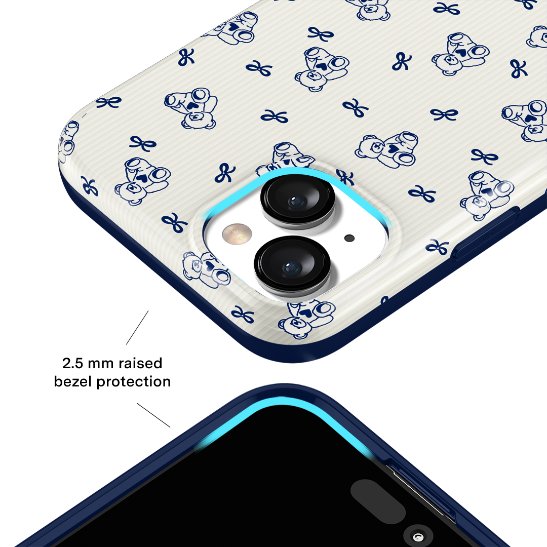 Preppy Teddy iPhone Case
