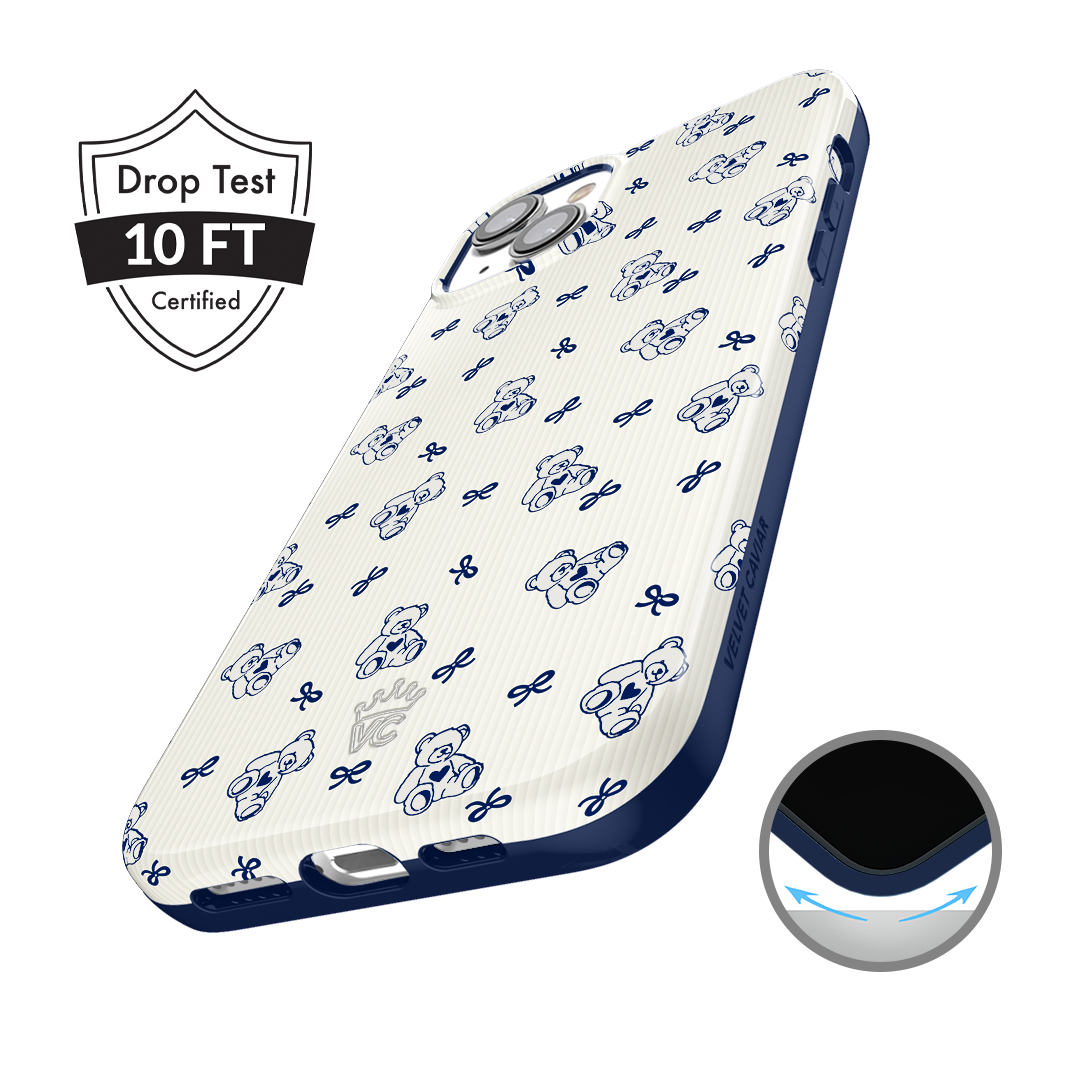 Preppy Teddy iPhone Case
