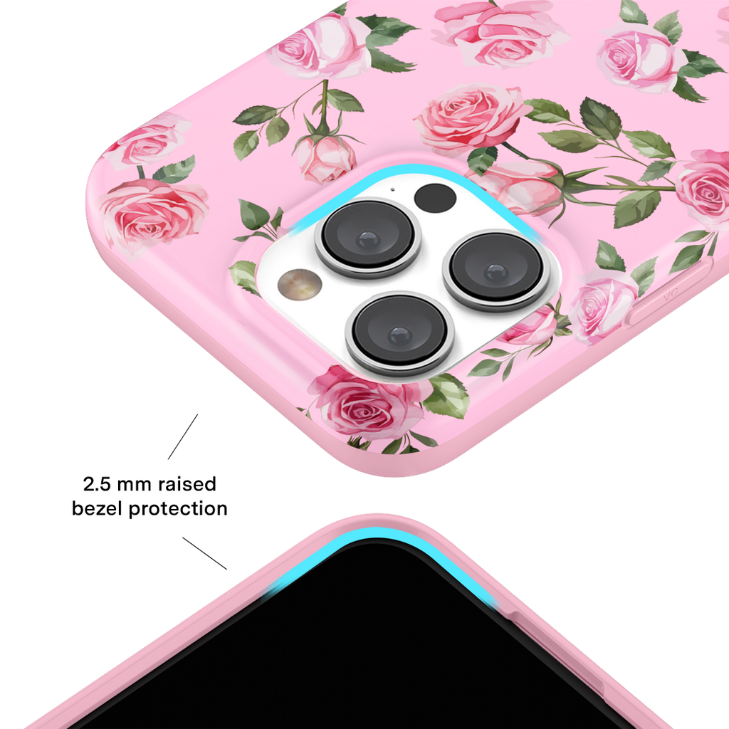 Baby Pink Roses iPhone Case