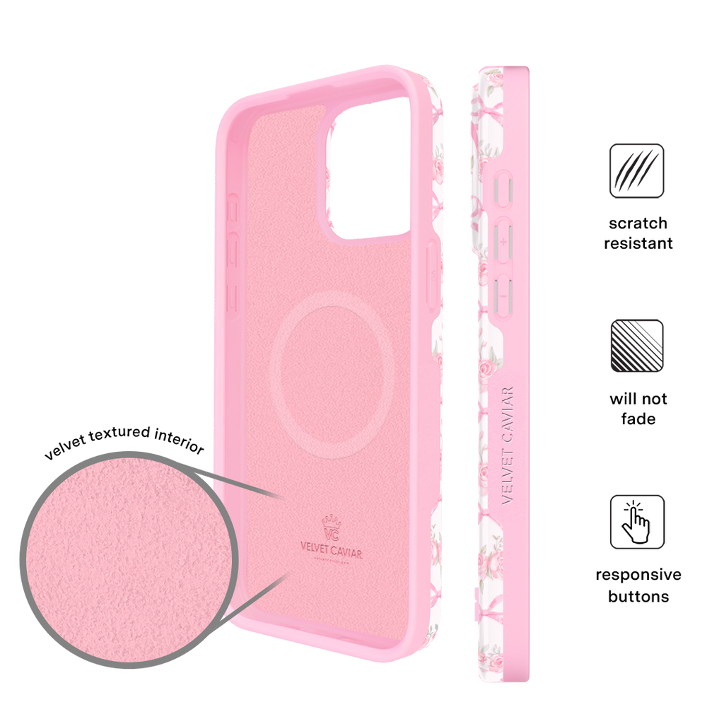 Lovely Pink Bows iPhone Case