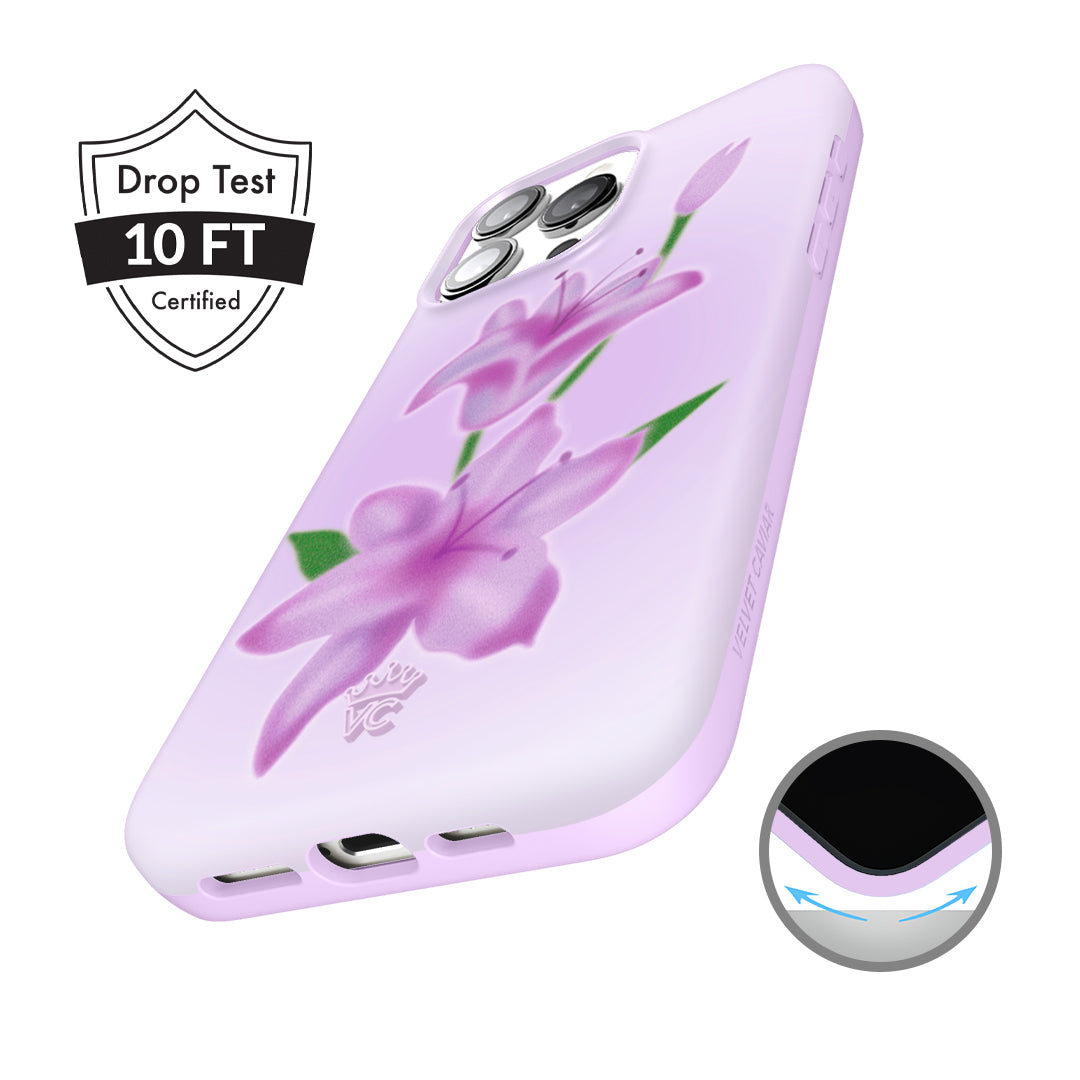 Love Spell Lily Floral iPhone Case