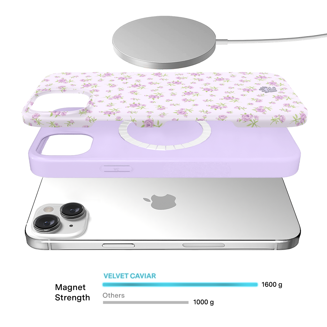 Dainty Lilac Floral iPhone Case