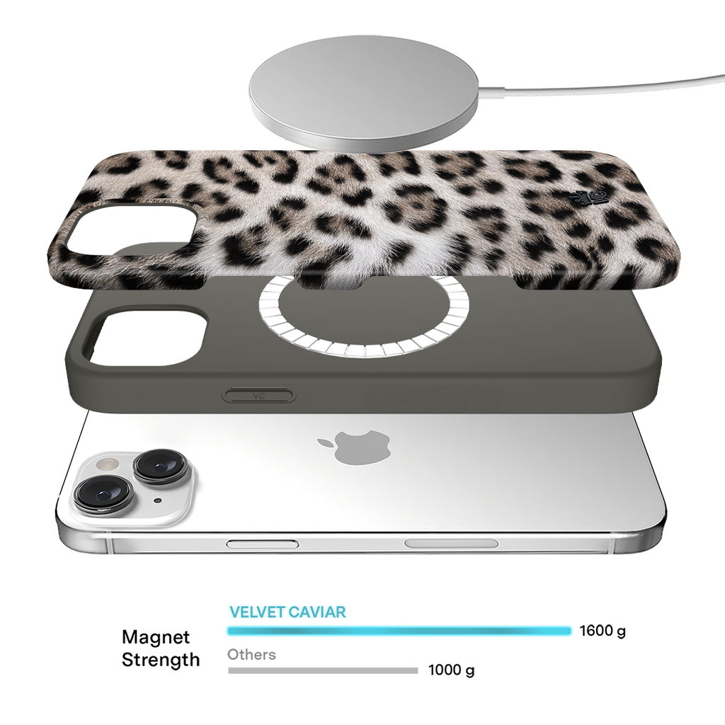 Arctic Leopard iPhone Case
