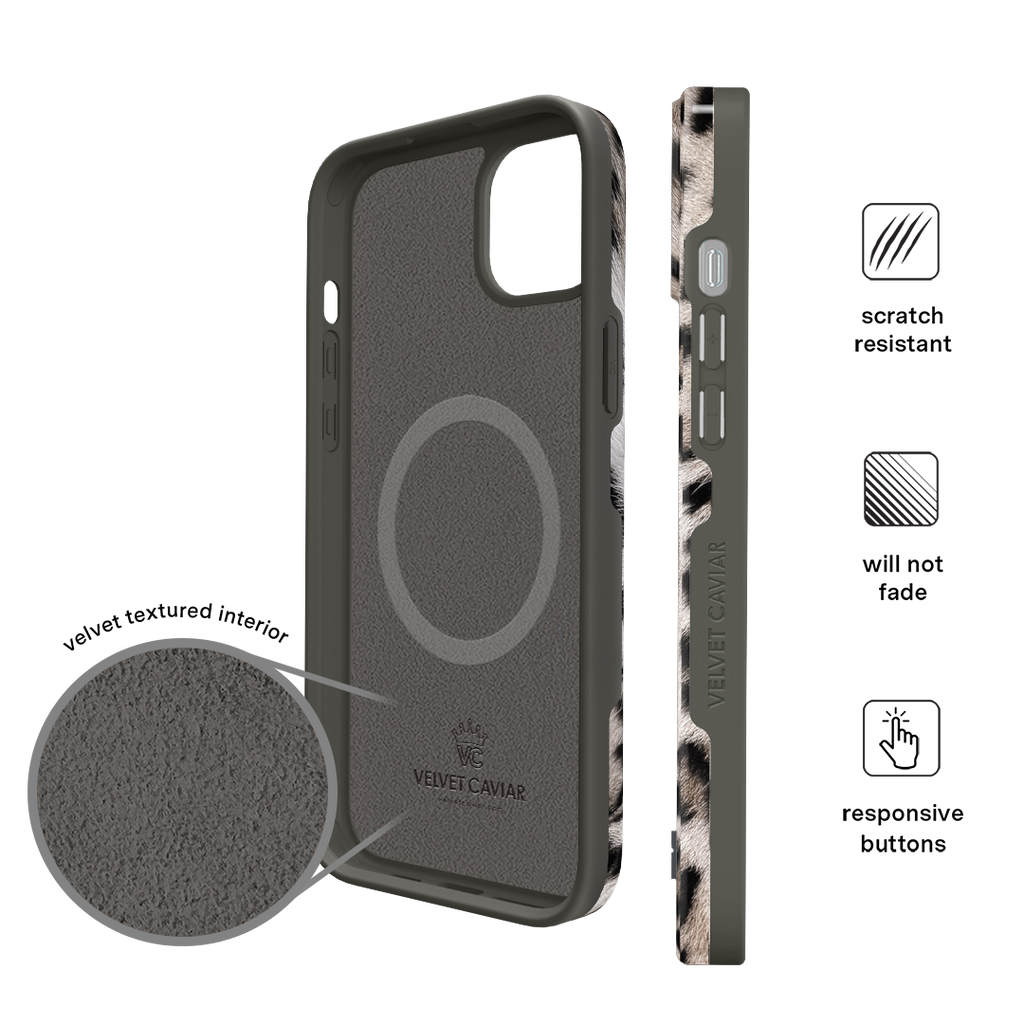 Arctic Leopard iPhone Case