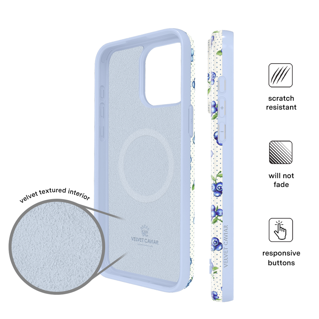 Blueberry Baby iPhone Case