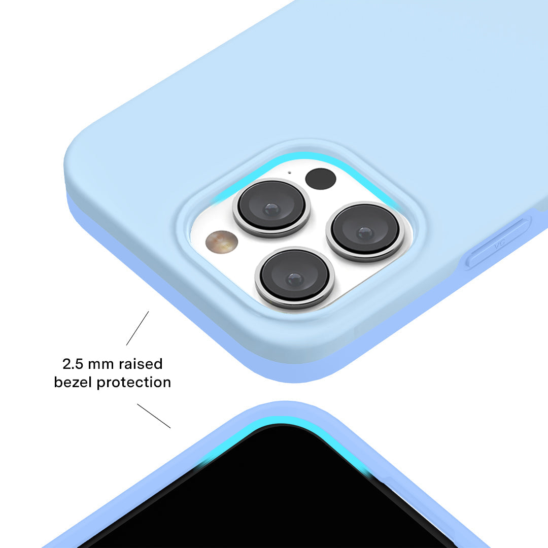 Cotton Candy Blue iPhone Case