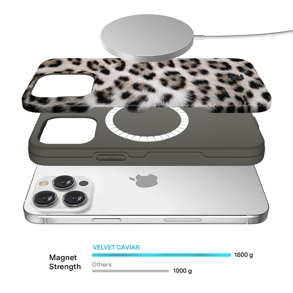 Arctic Leopard iPhone Case