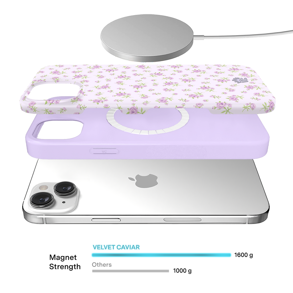 Dainty Lilac Floral iPhone Case