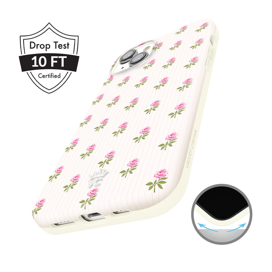 Pink Peony Floral iPhone Case