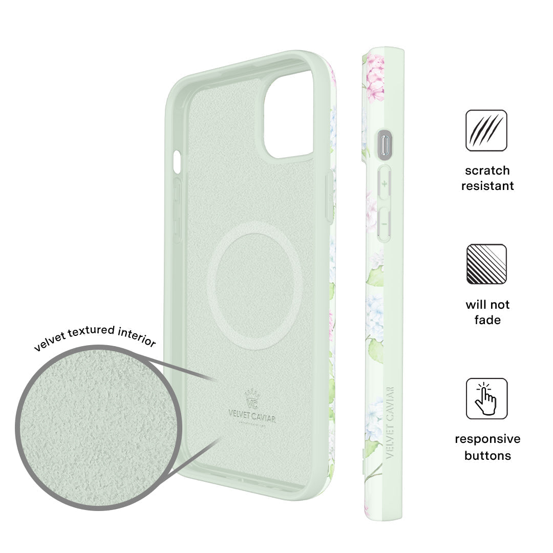 Hydrangea Floral iPhone Case