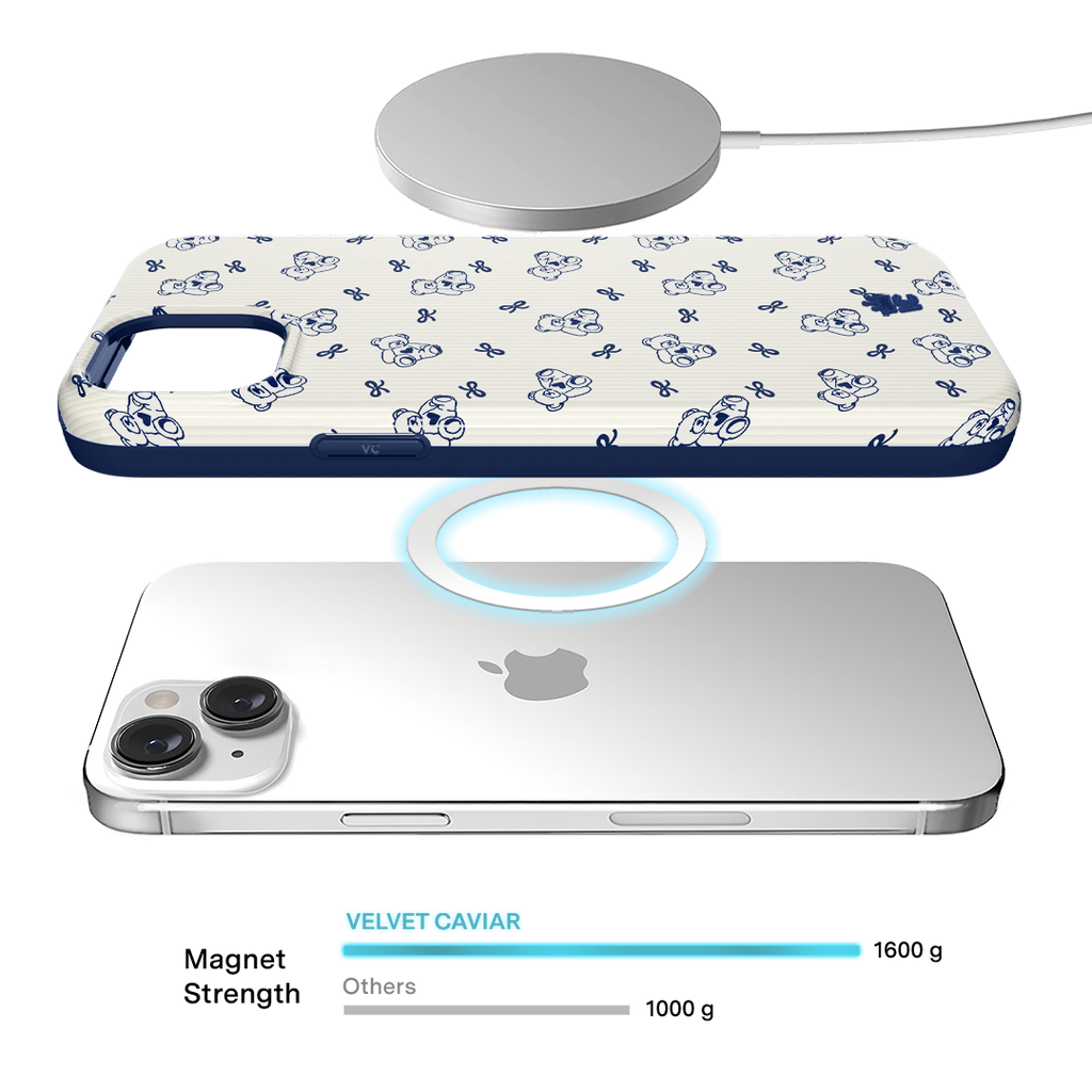Preppy Teddy iPhone Case