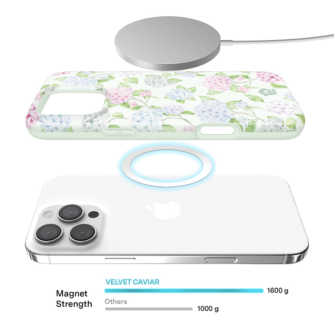 Hydrangea Floral iPhone Case