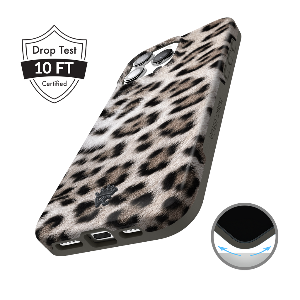 Arctic Leopard iPhone Case