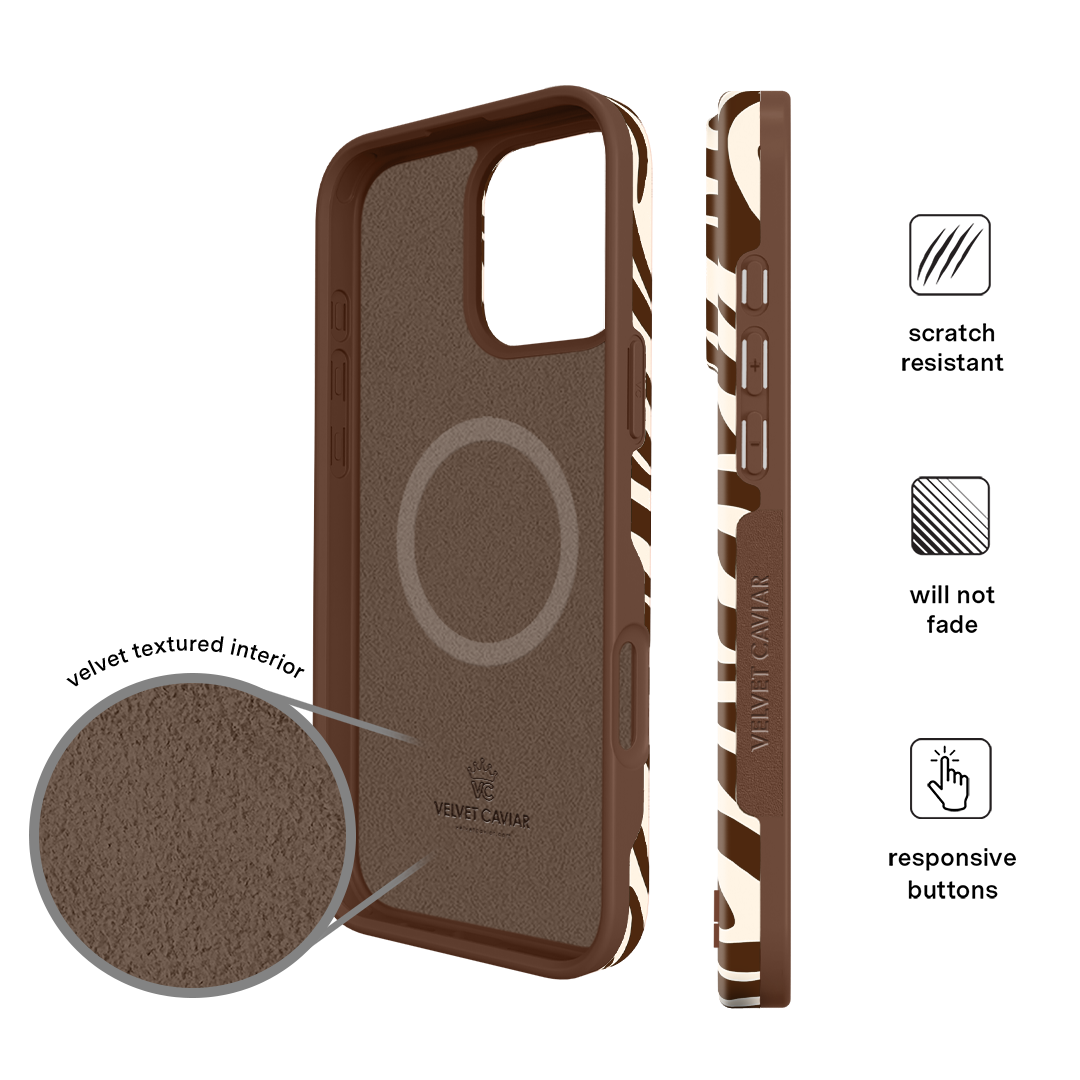 Coco Zebra iPhone Case