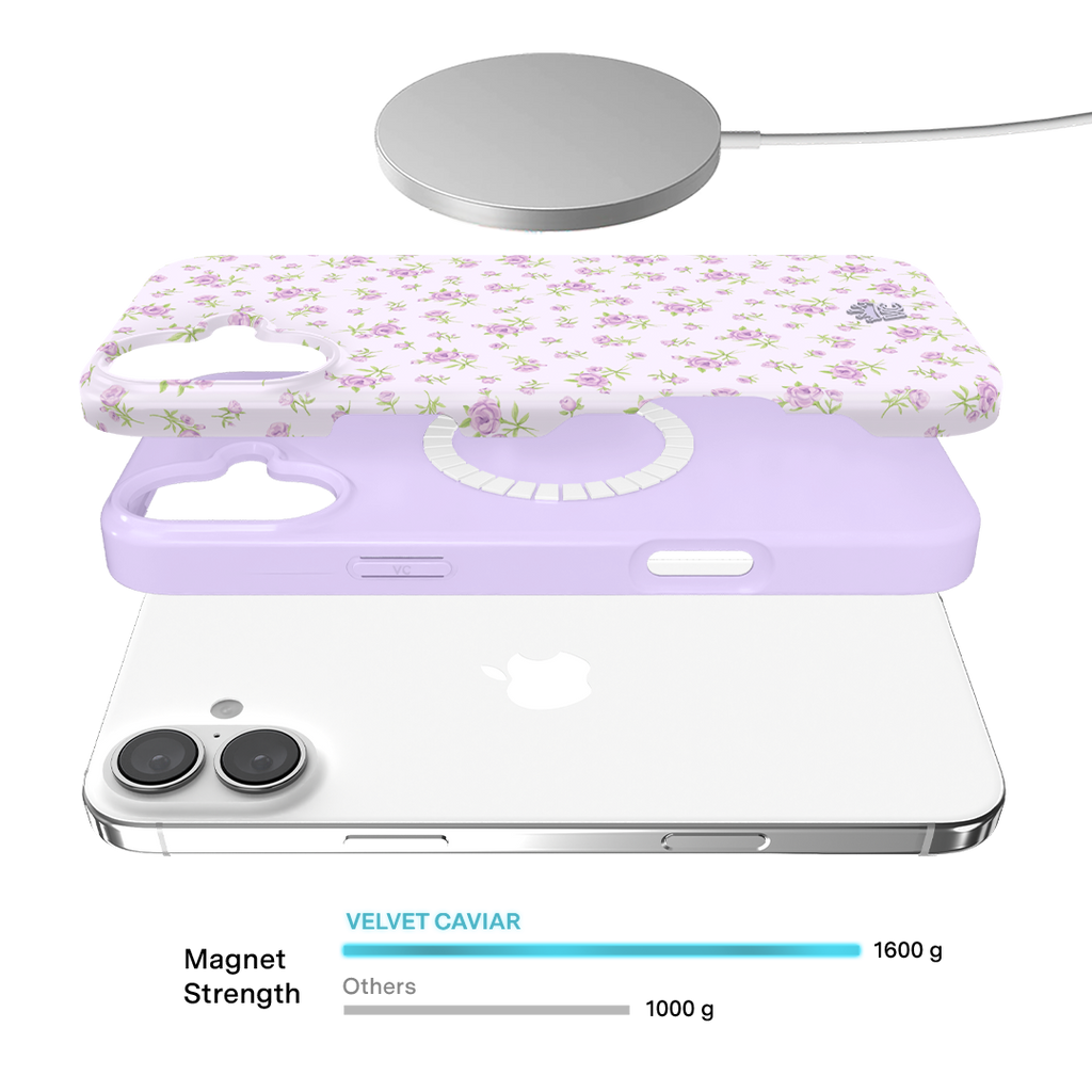 Dainty Lilac Floral iPhone Case
