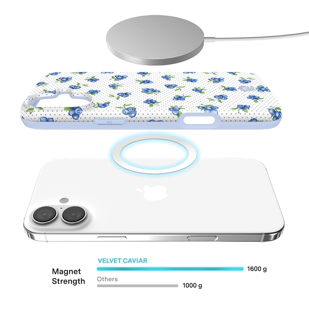Blueberry Baby iPhone Case
