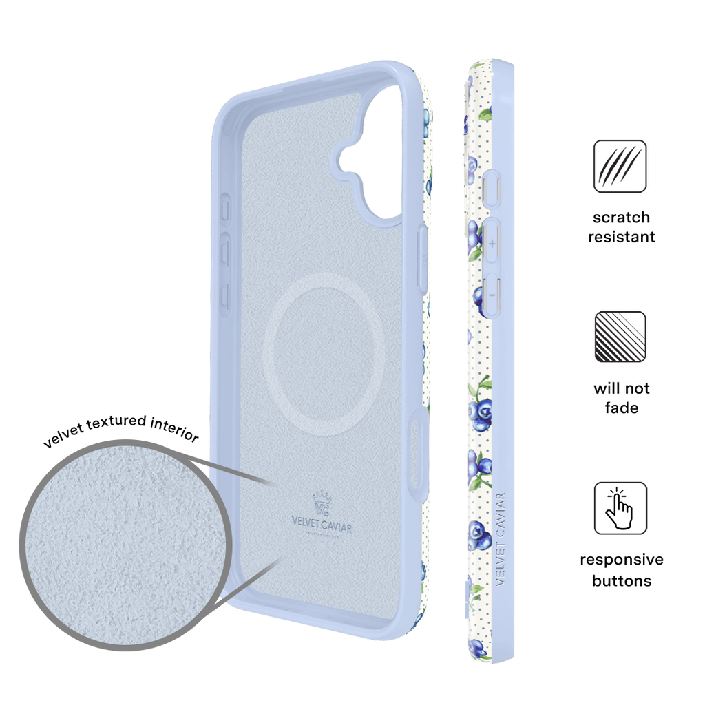 Blueberry Baby iPhone Case
