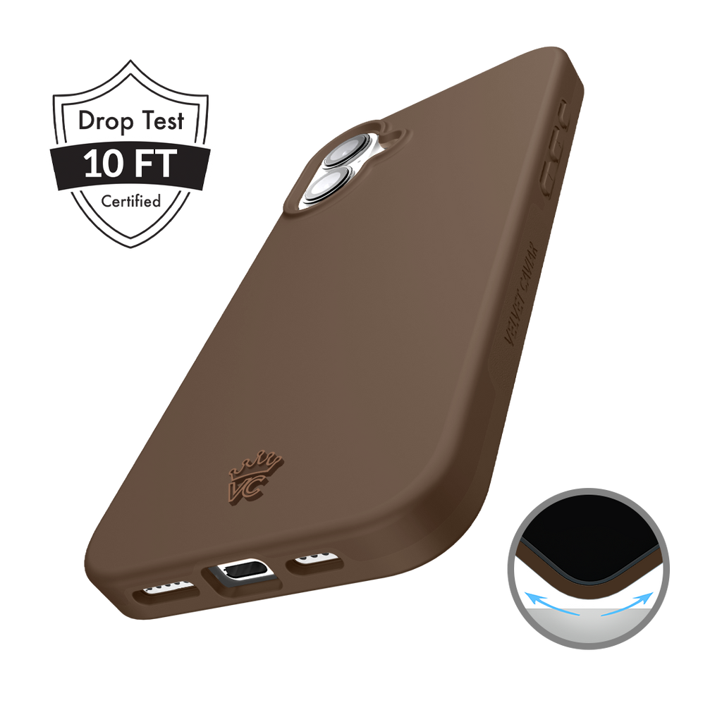 Espresso Brown iPhone Case