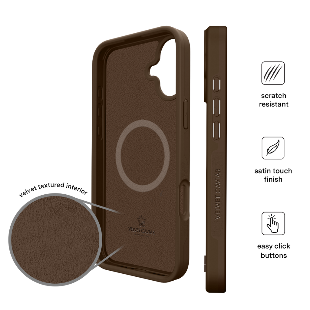 Espresso Brown iPhone Case