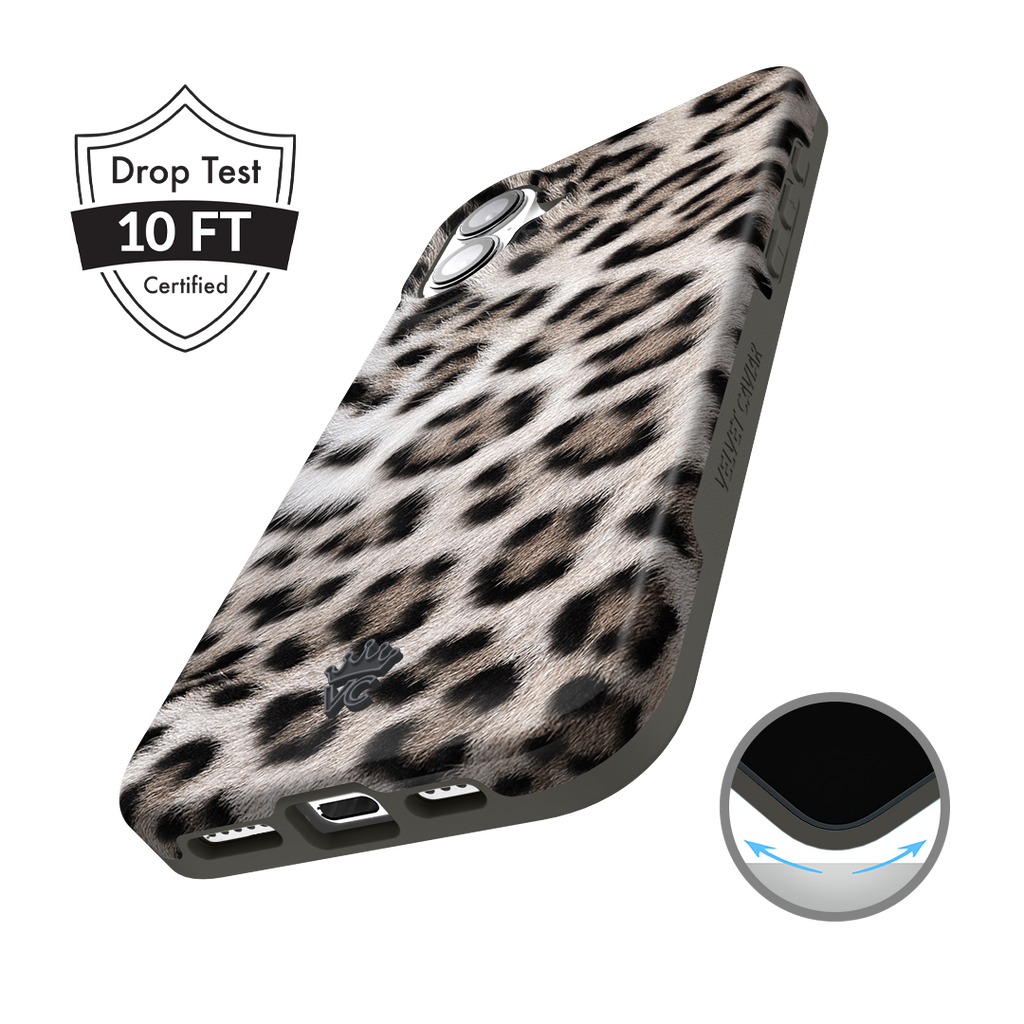 Arctic Leopard iPhone Case