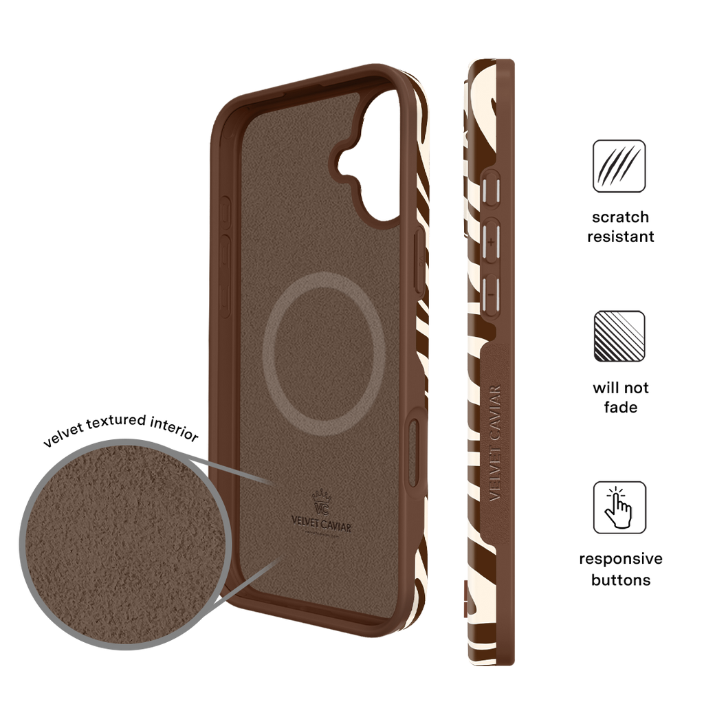 Coco Zebra iPhone Case