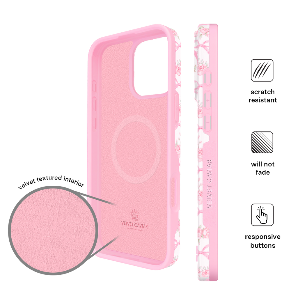 Lovely Pink Bows iPhone Case