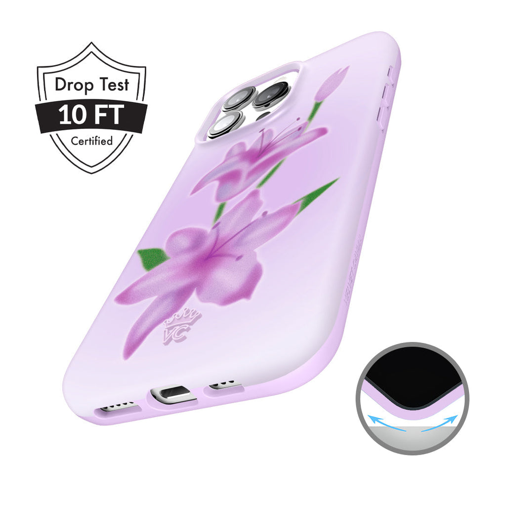 Love Spell Lily Floral iPhone Case