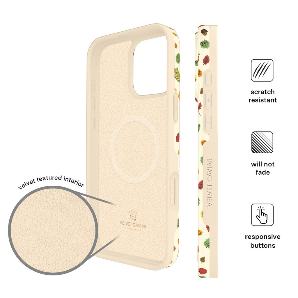 Snoopy Autumn Leaves iPhone Case