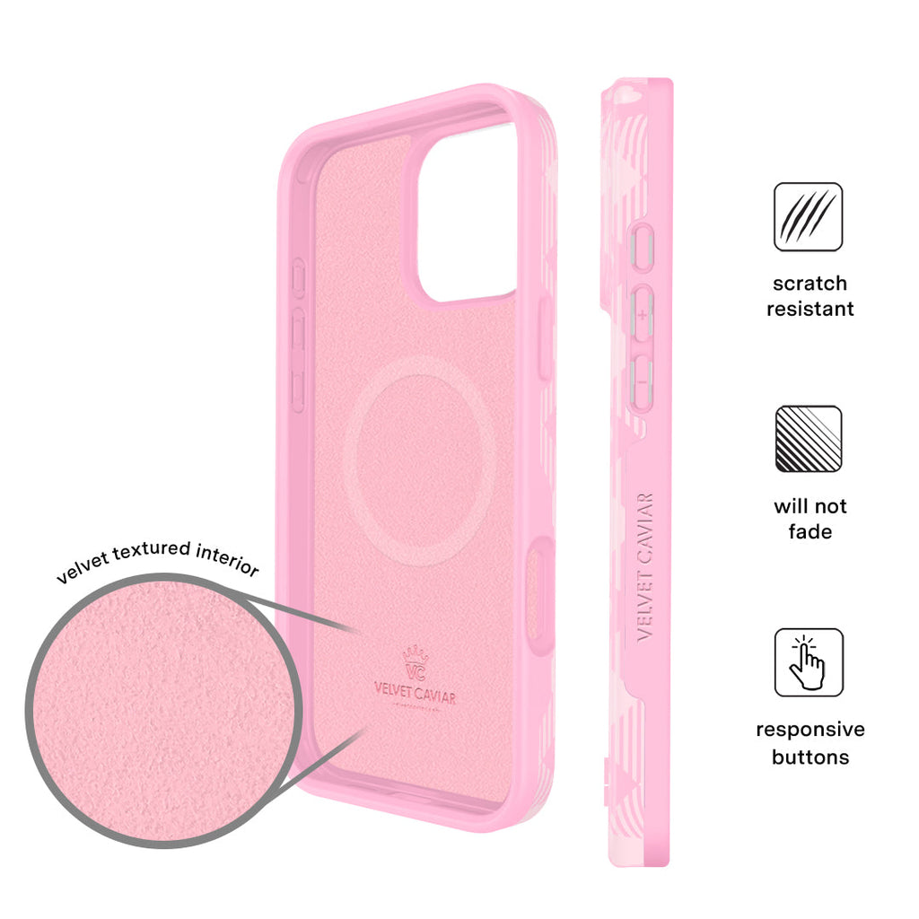 Dolly Pink Gingham iPhone Case