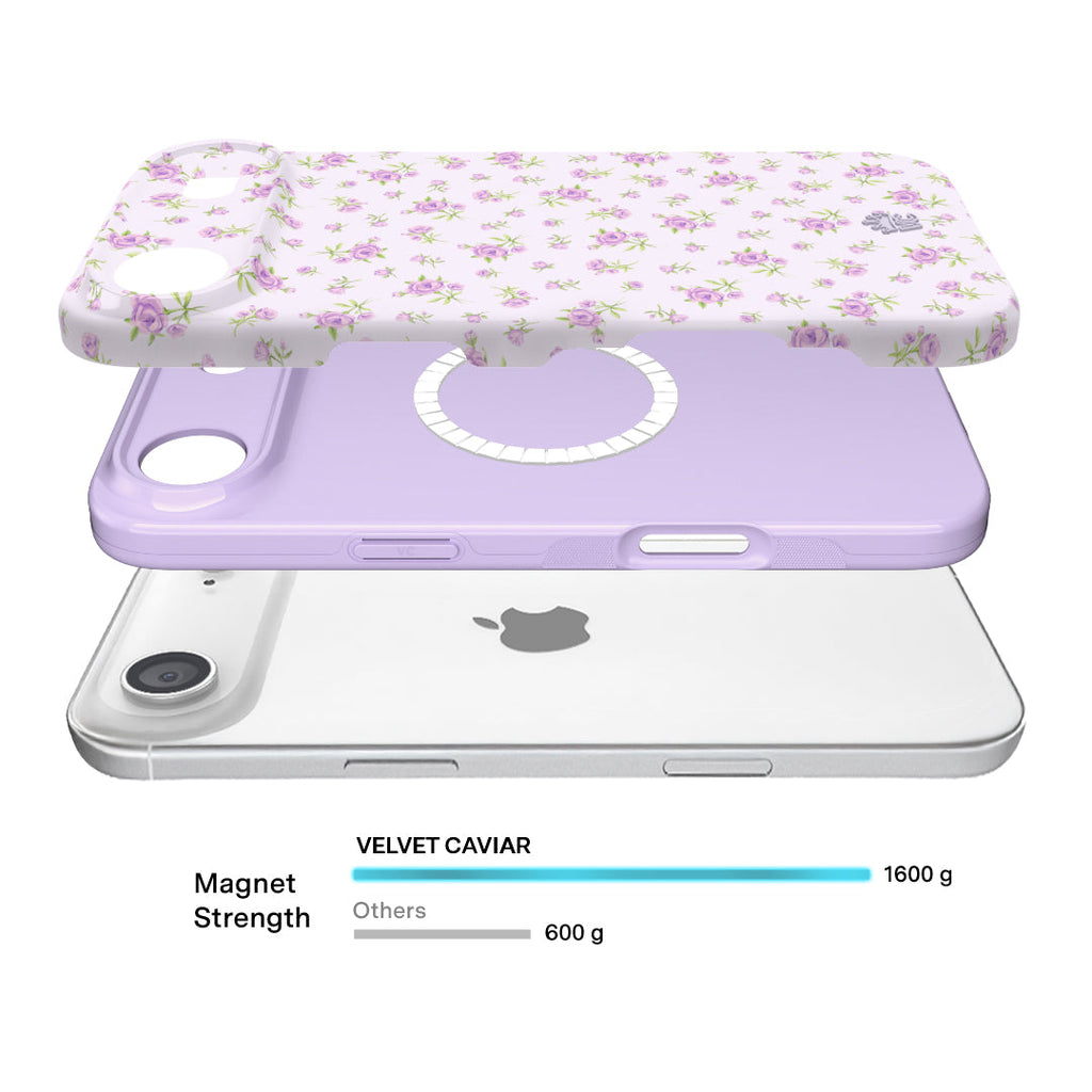 Dainty Lilac Floral iPhone Case