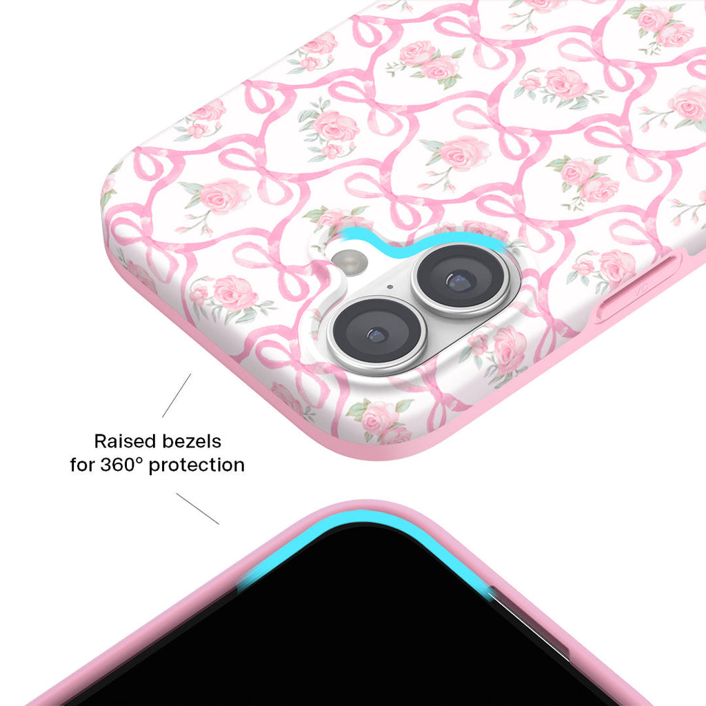 Lovely Pink Bows iPhone Case
