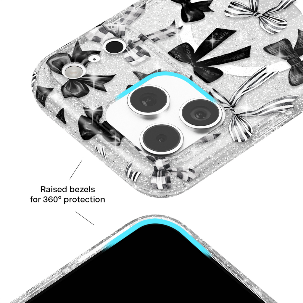 Gothic Bows iPhone Case