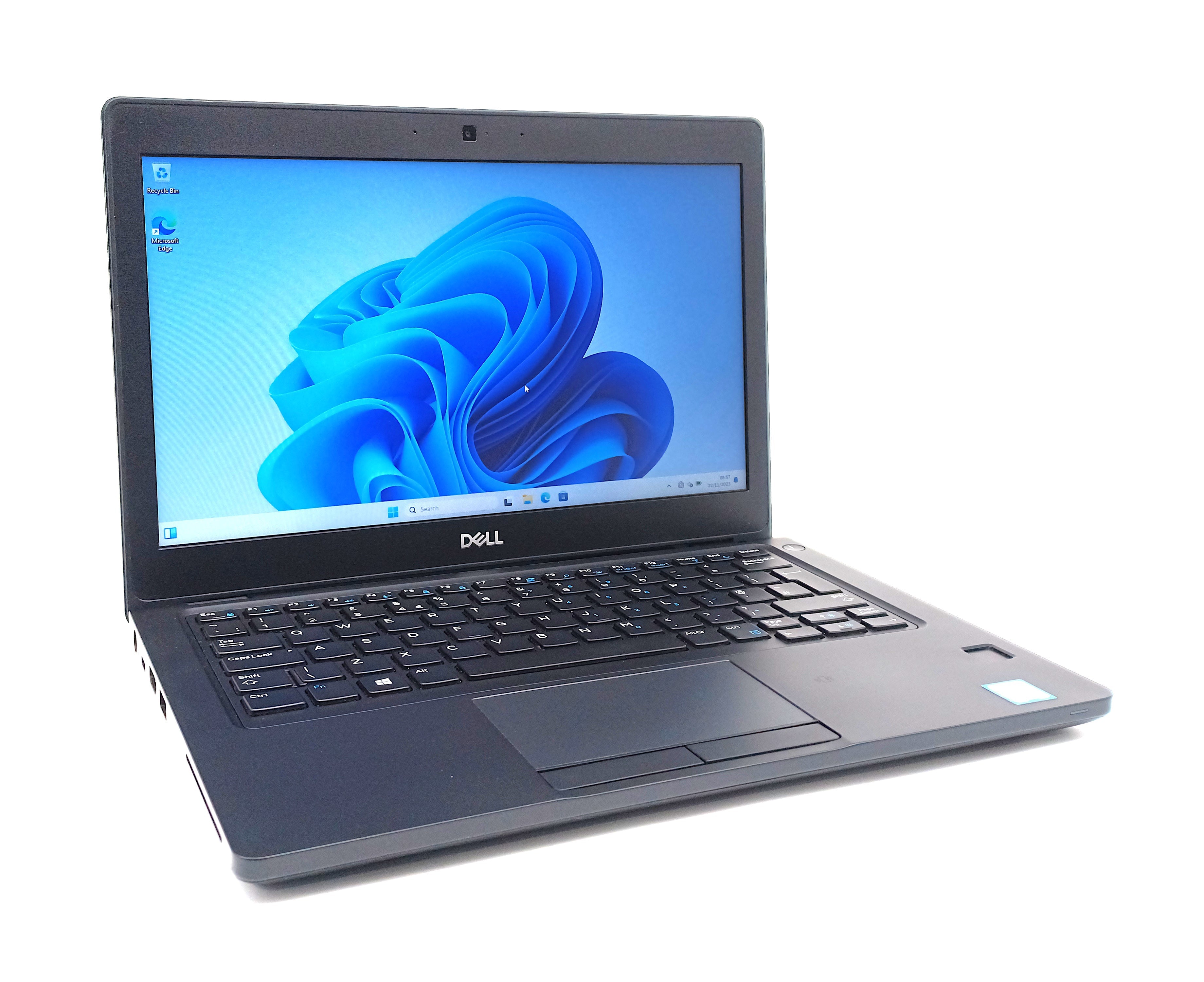 Dell Latitude 5290 Laptop, 12.5" Core i7 8th Gen, 8GB RAM, 256GB SSD, Windows 11 (Grade C)