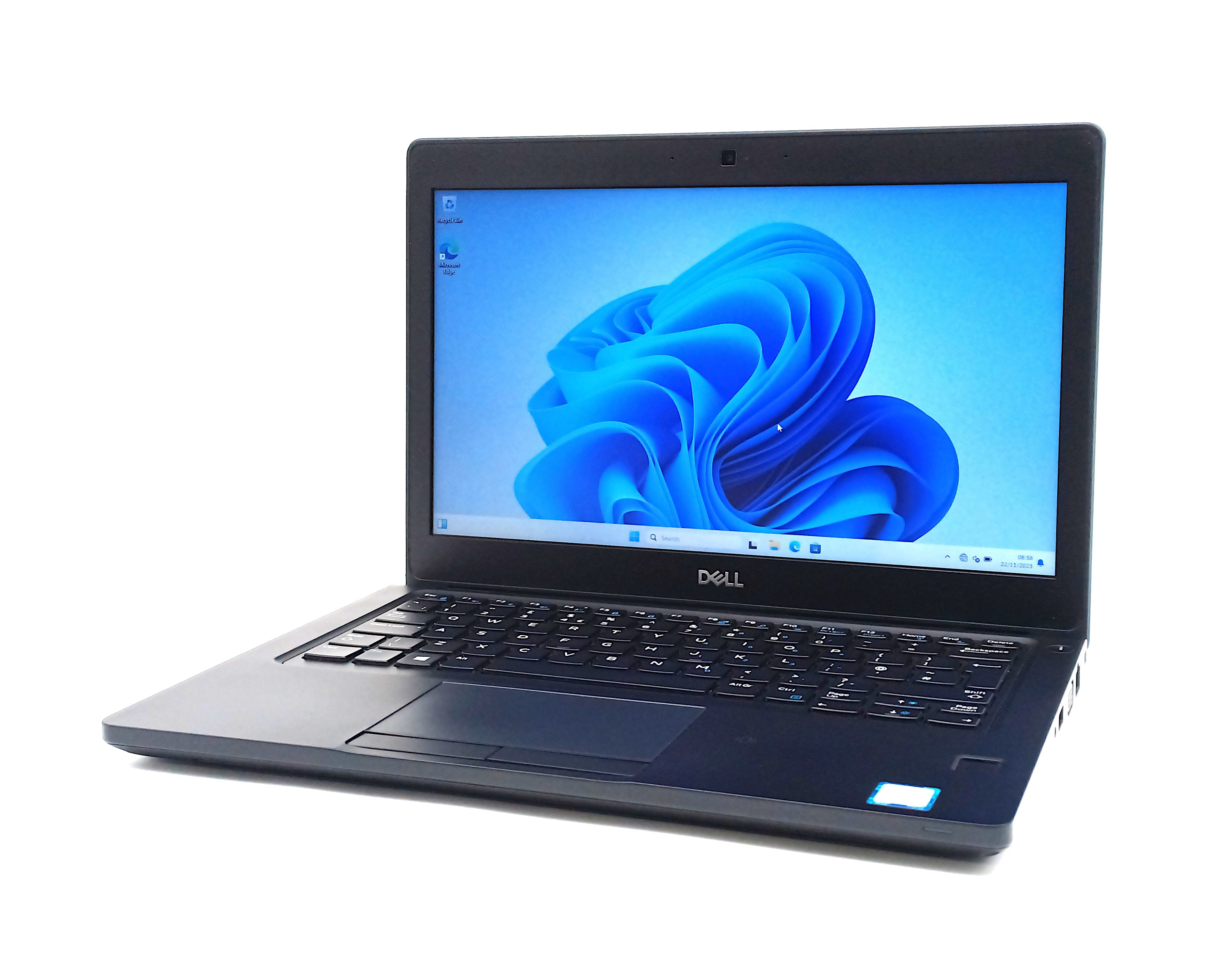 Dell Latitude 5290 Laptop, 12.5" Core i7 8th Gen, 8GB RAM, 256GB SSD, Windows 11 (Grade C)