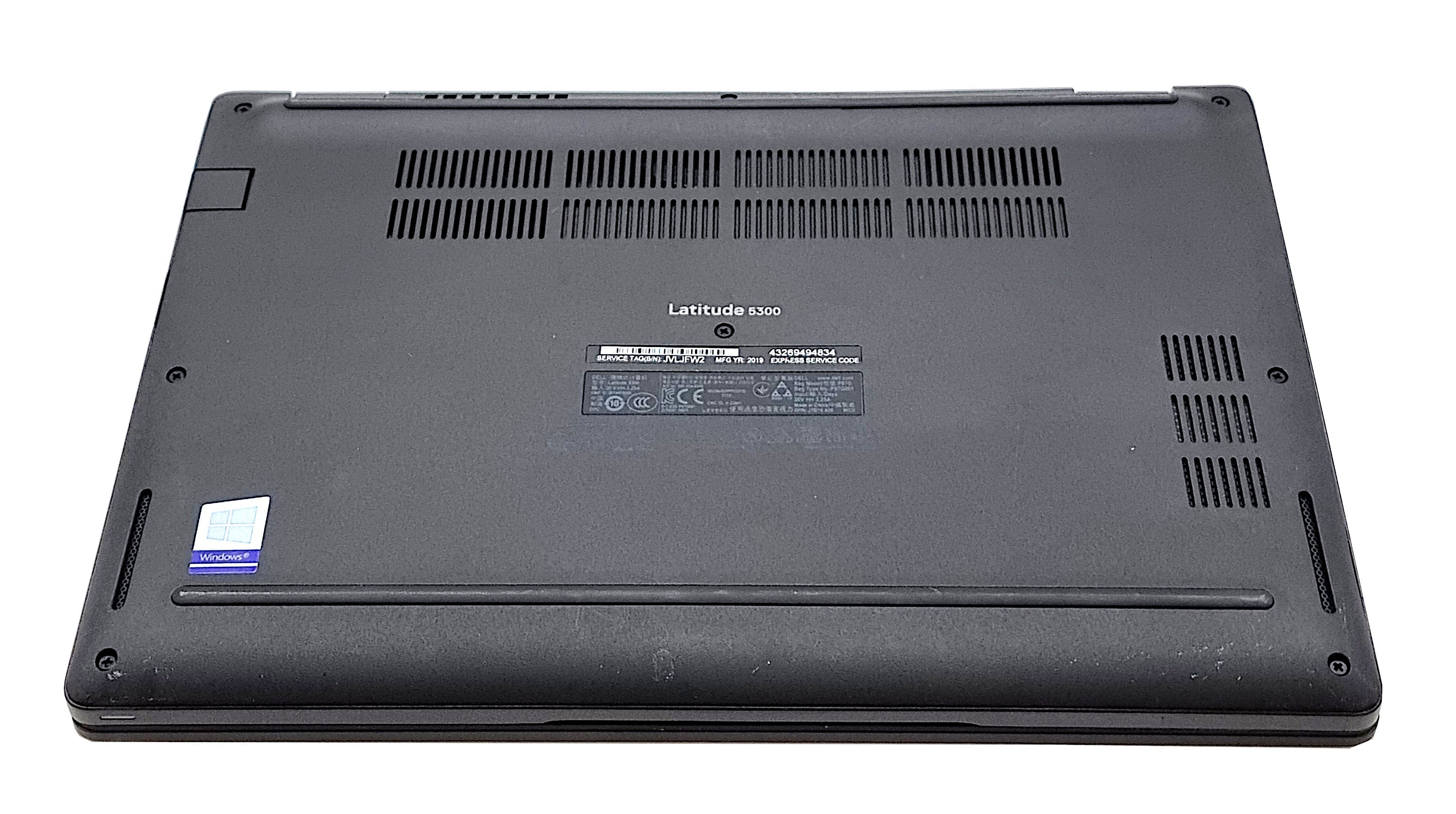 Dell Latitude 5300 Laptop, 13" Touch Core i5 8th Gen, 8GB RAM, 256GB SSD