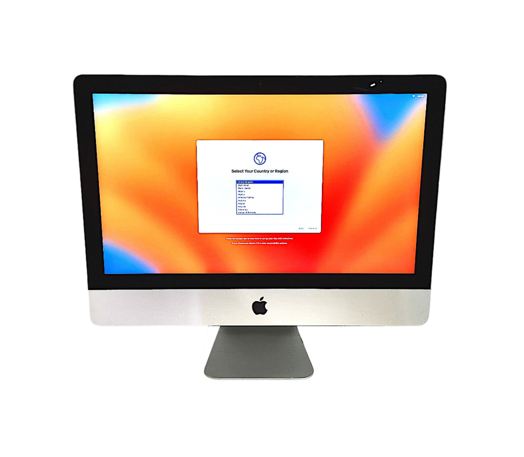 Apple iMac 2017 AiO, 21.5" 4K, Core i5 7th Gen, 8GB RAM, 1TB HDD, Ventura