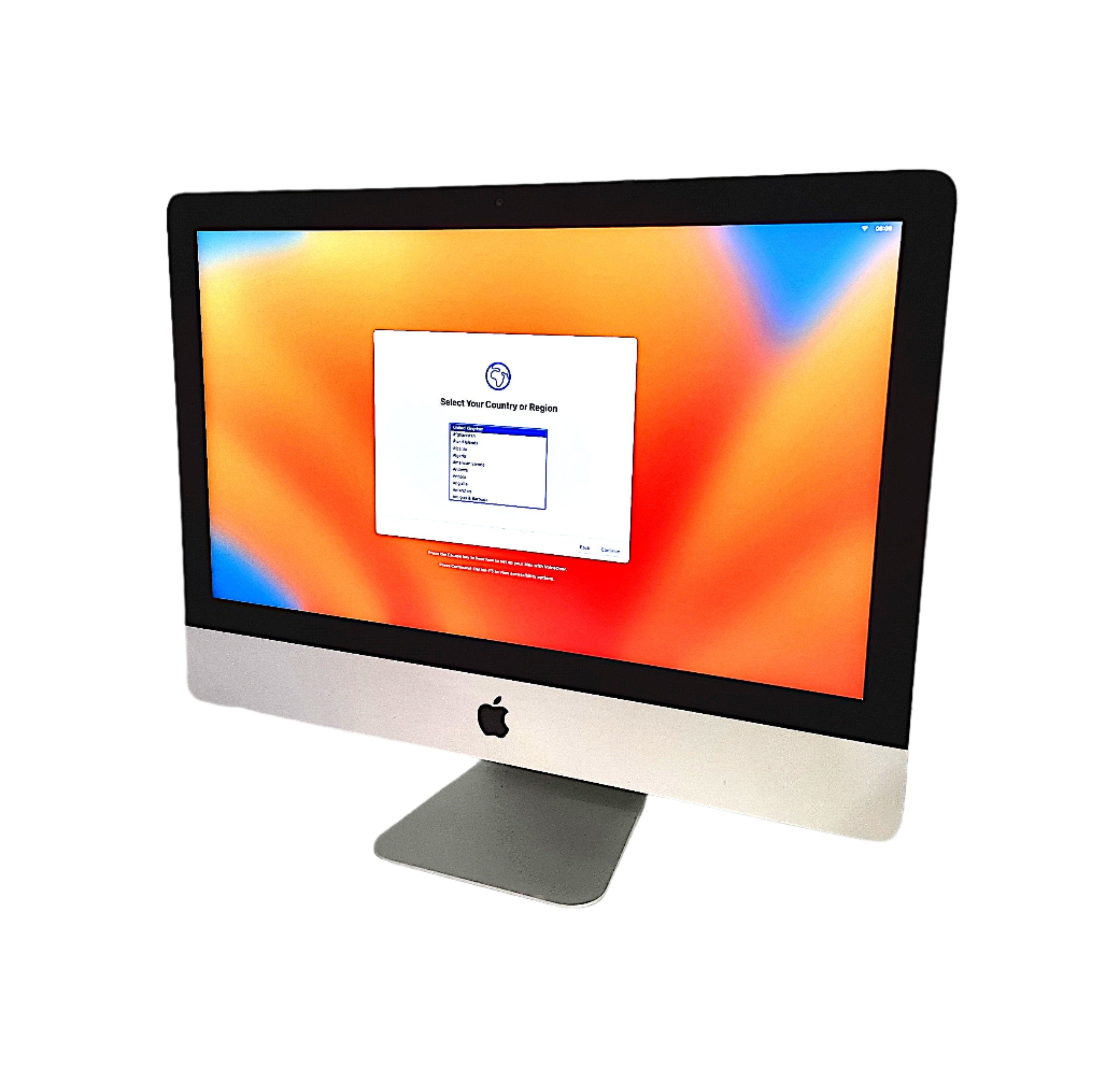 Apple iMac 2017 AiO, 21.5" 4K, Core i5 7th Gen, 8GB RAM, 1TB HDD, Ventura