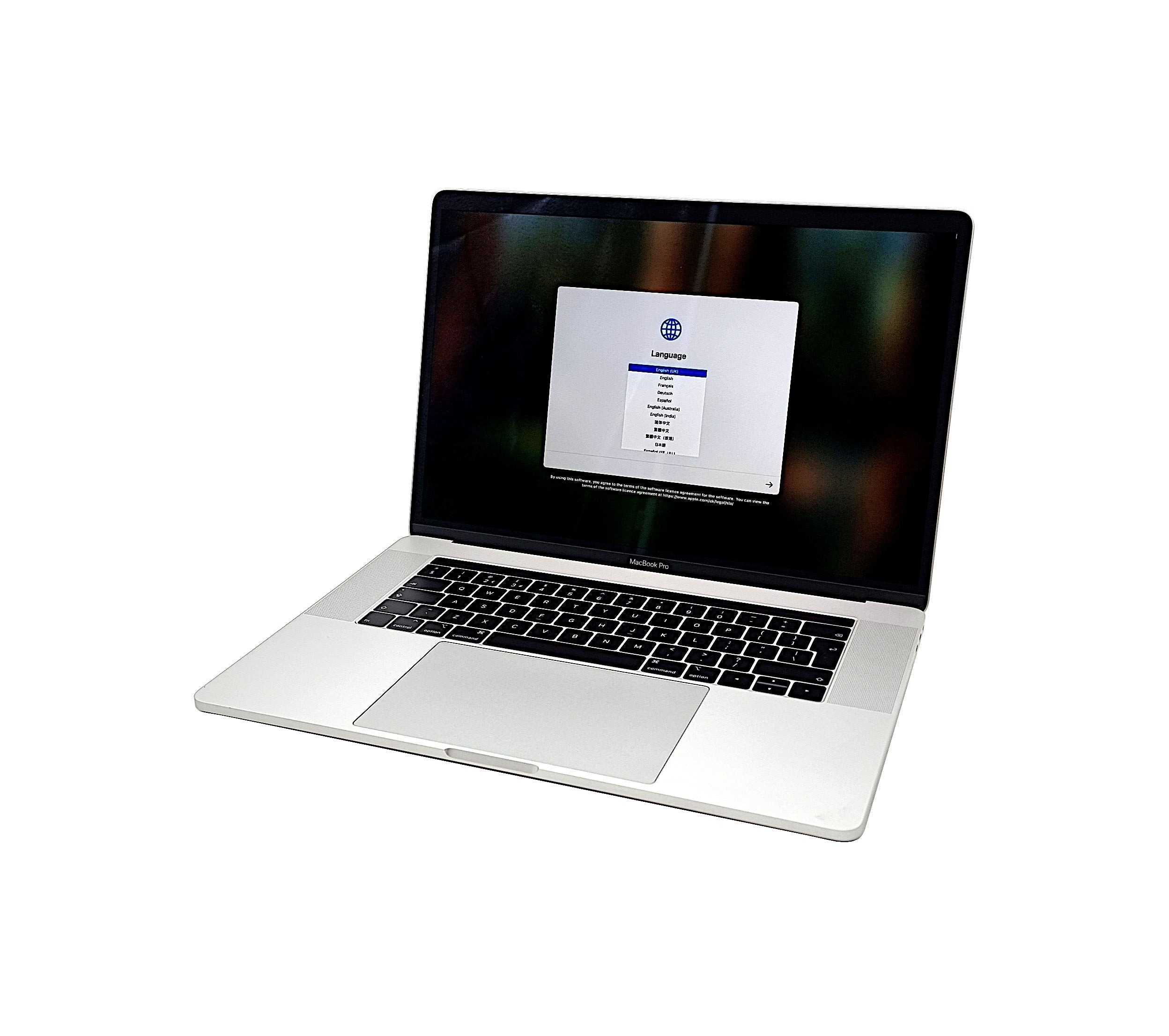 Apple MacBook Pro 2019 Laptop, 15" Core i7 9th Gen, 16GB RAM, 256GB SSD, Sequoia