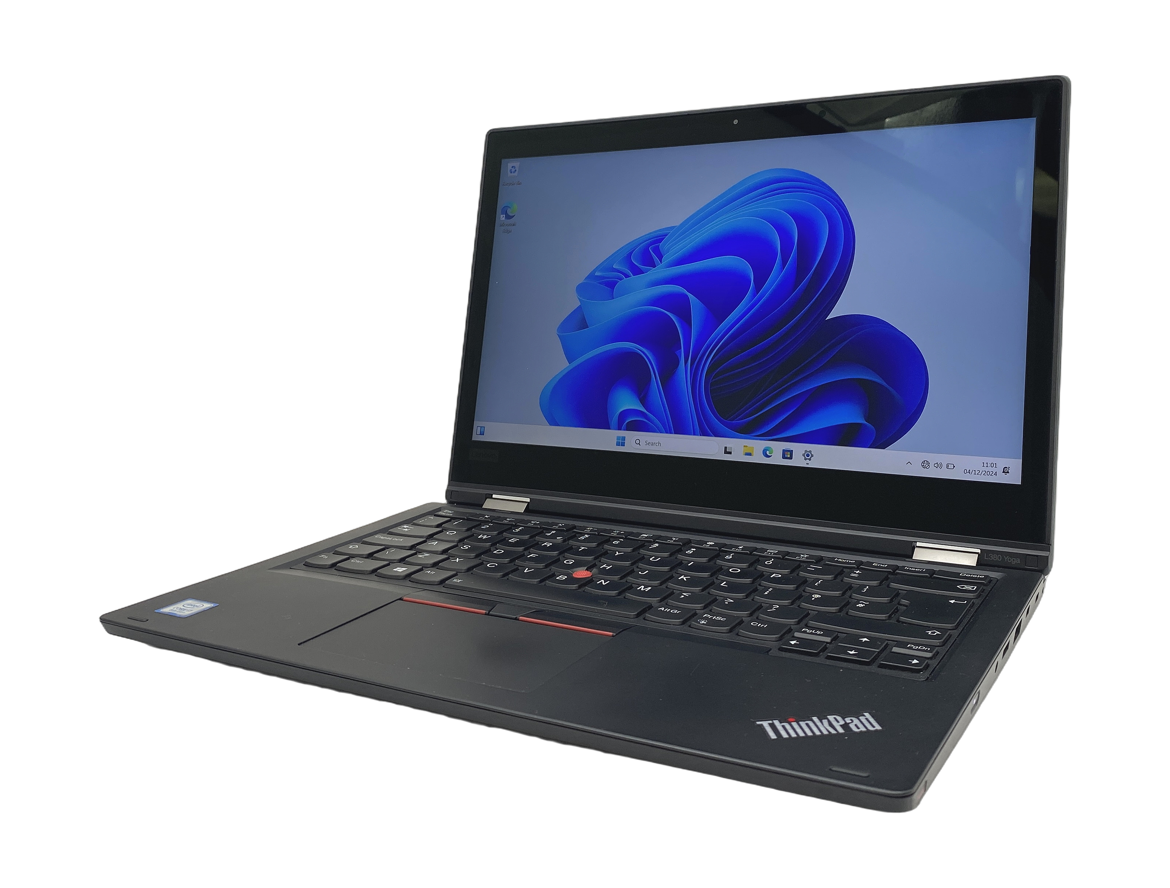 Lenovo ThinkPad L380 Yoga Laptop, 13.3" i7 8th Gen, 8GB RAM, 256GB SSD, Windows 11 (Grade C)
