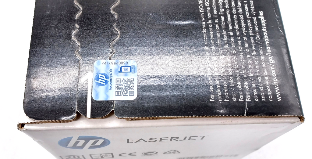 Genuine HP CE403A Magenta Laser Toner Cartidge 507A, Departures Livery